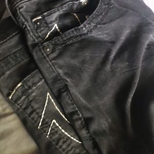 True religion jeans black and white (acid style)